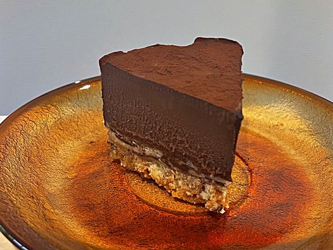 (甘さ控えめ)ねっとり生チョコタルト